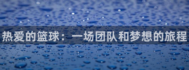 欧亿体育官方正版app娱乐代理怎么样：热爱的篮球：一